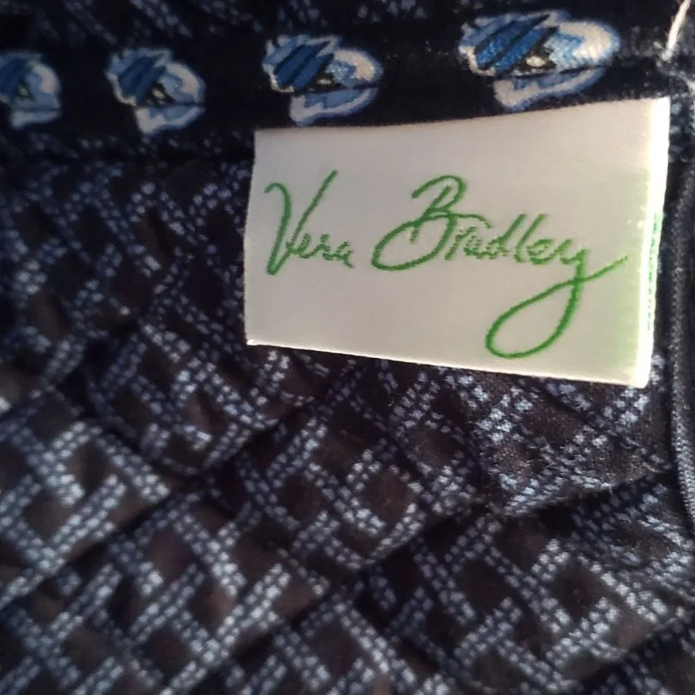 Vera Bradley Messenger or Diaper bag blue print
